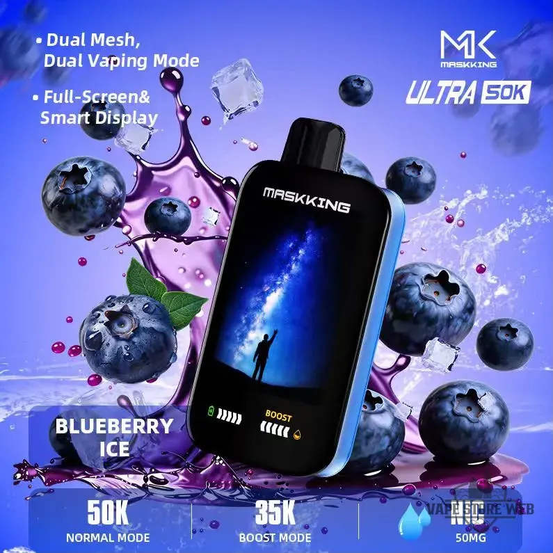 Maskking Ultra 50000 Puffs Disposable 50mg in the UAE - Image 13
