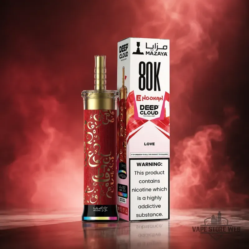 Mazaya Ehookah Deep Cloud 80000 Puffs 6mg Disposable Vape in Dubai - Image 8