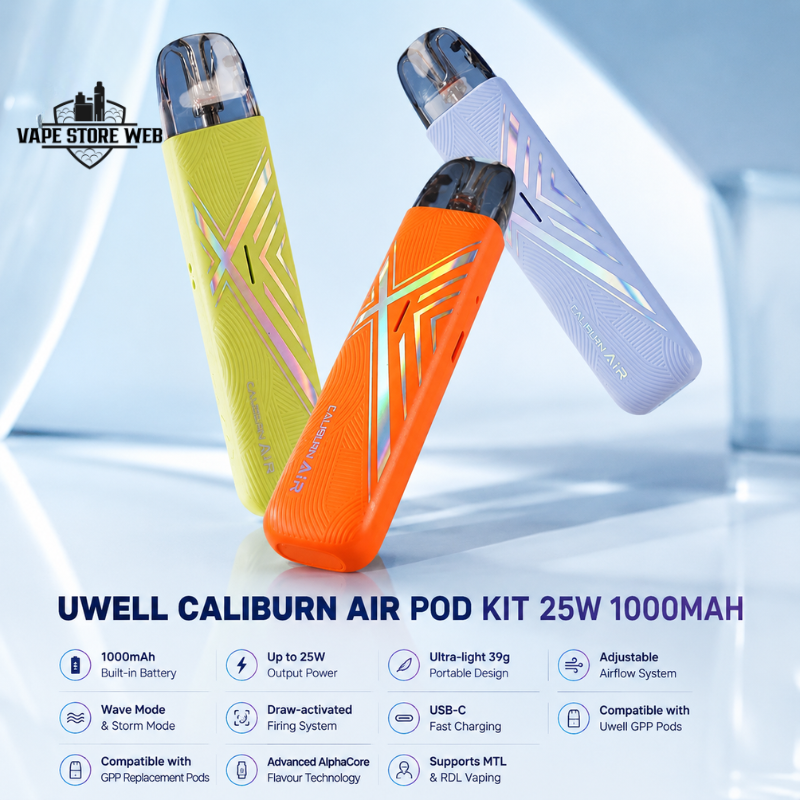 Uwell Caliburn Air Pod Kit 25W 1000mAh in Dubai UAE