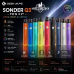 Geekvape Sonder Q3 Kit 1750mAh 30W