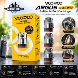 VOOPOO ARGUS Multi Ohm Cartridge 3.5 ML in UAE