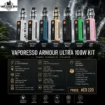 Vaporesso Armour OCTA Vape Kit 220W in Dubai UAE