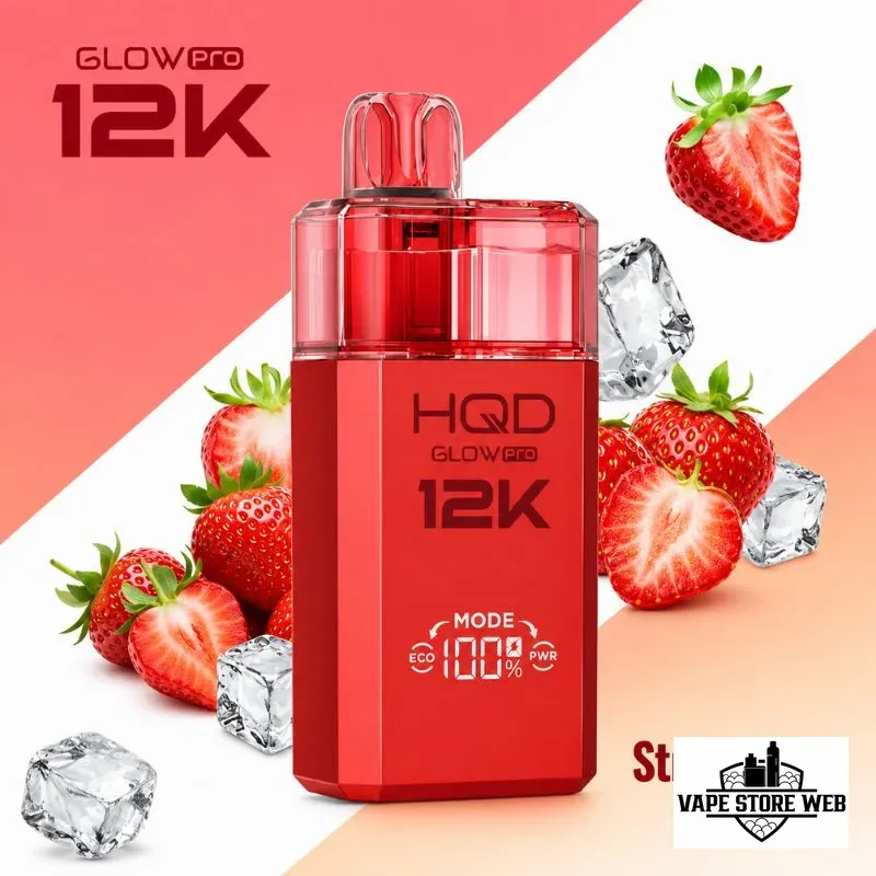 HQD Glow PRO 12000 Puffs Disposable Kit (Replaceable pod system) in UAE - Image 4
