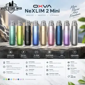 OXVA NeXLIM 2 Mini Vape Kit 1500mAh 30W in Dubai UAE