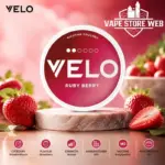 VELO Ruby Berry Nicotine Pouches 6mg in Dubai, UAE