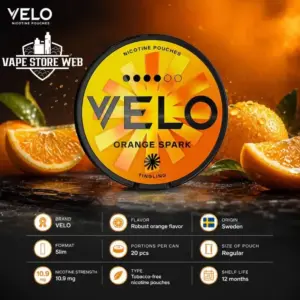 Velo Orange Spark 10.9mg in Dubai, Abu Dhabi, UAE