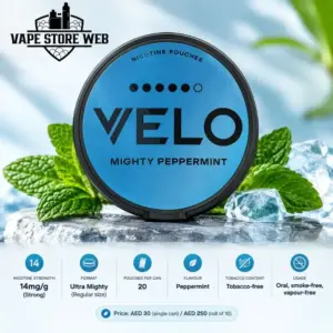 Velo Ultra Mighty Peppermint 14mg in Dubai, Abu Dhabi, UAE