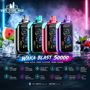 Waka Blast 50000 Puffs Disposable Vape 50mg in the UAE